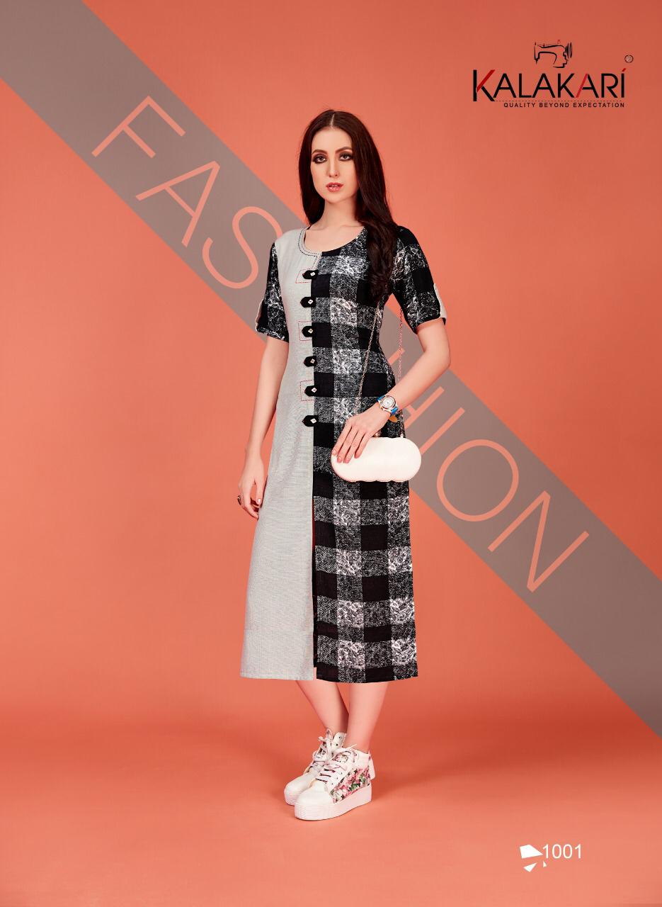 Kalakari Designer Messy Vol-2 Printed Kurti Kalakari Designer Messy Vol-2 Printed Kurti